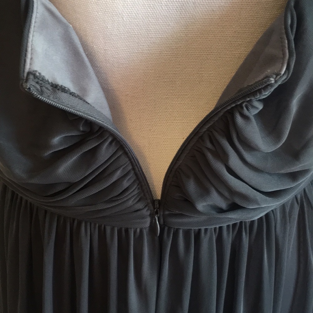 Ally's Collection Gray Formal Dress - Picture 5 of 6